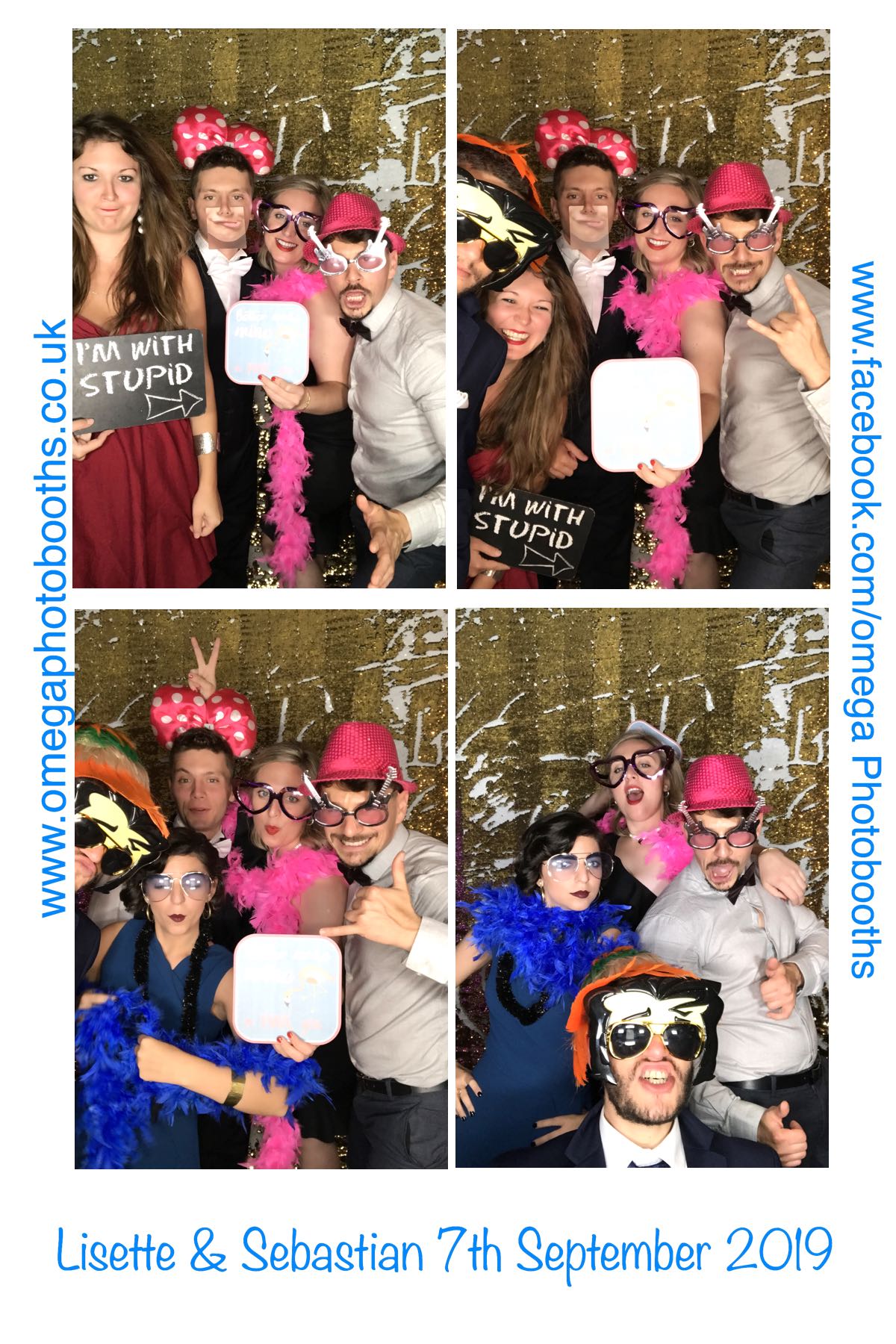 Lisette & Sebastian | View more photos from the event at gallery.omegaphotobooths.co.uk/u/Omega-Photobooths/Lisette-Sebastian